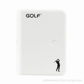 8,000mAh Dual USB Port Power Bank with High-efficiency Torch, Classical Book Design